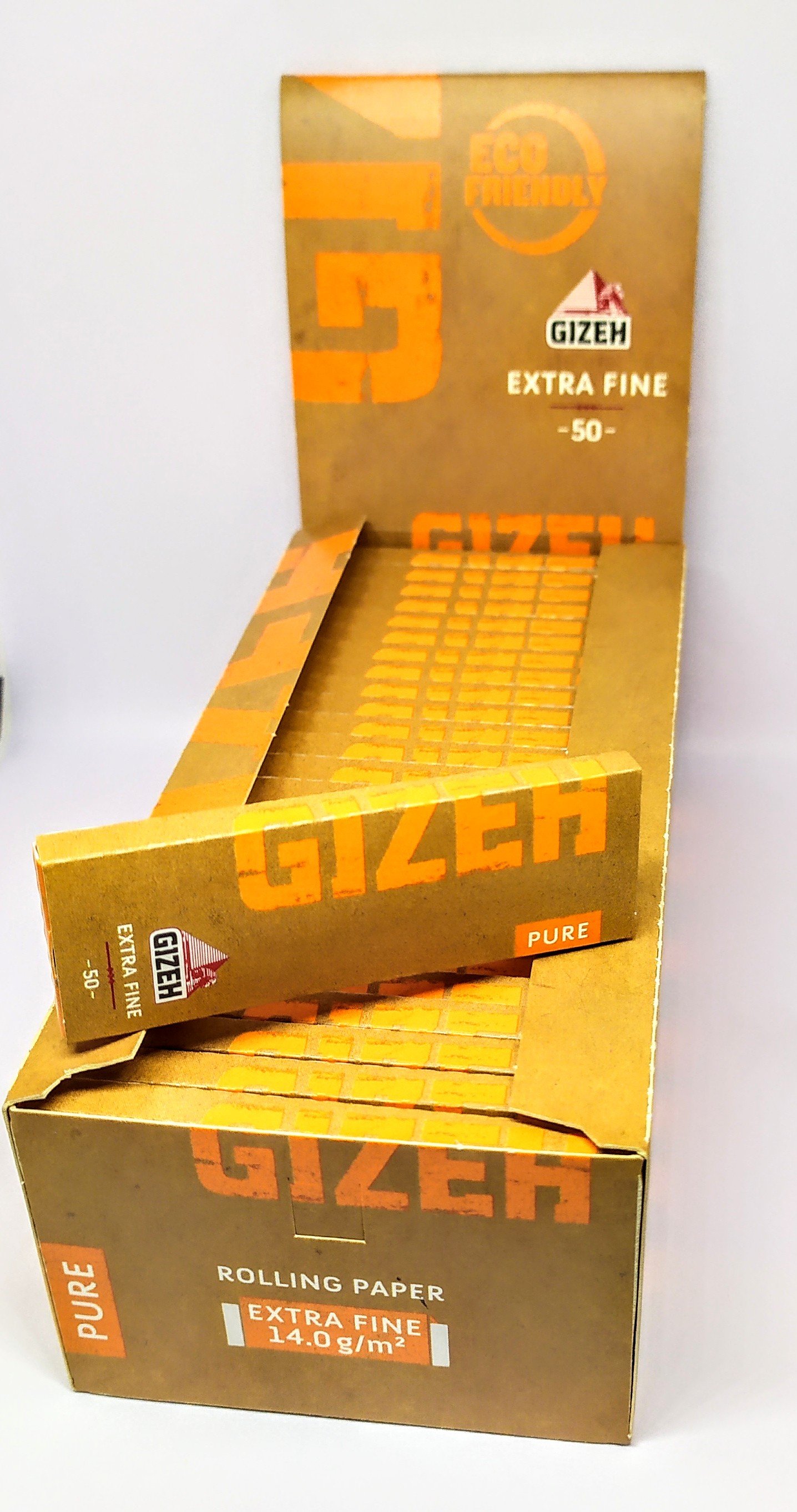 PAPEL GIZEH PURE EXTRA FINE X 50 UNIDADES